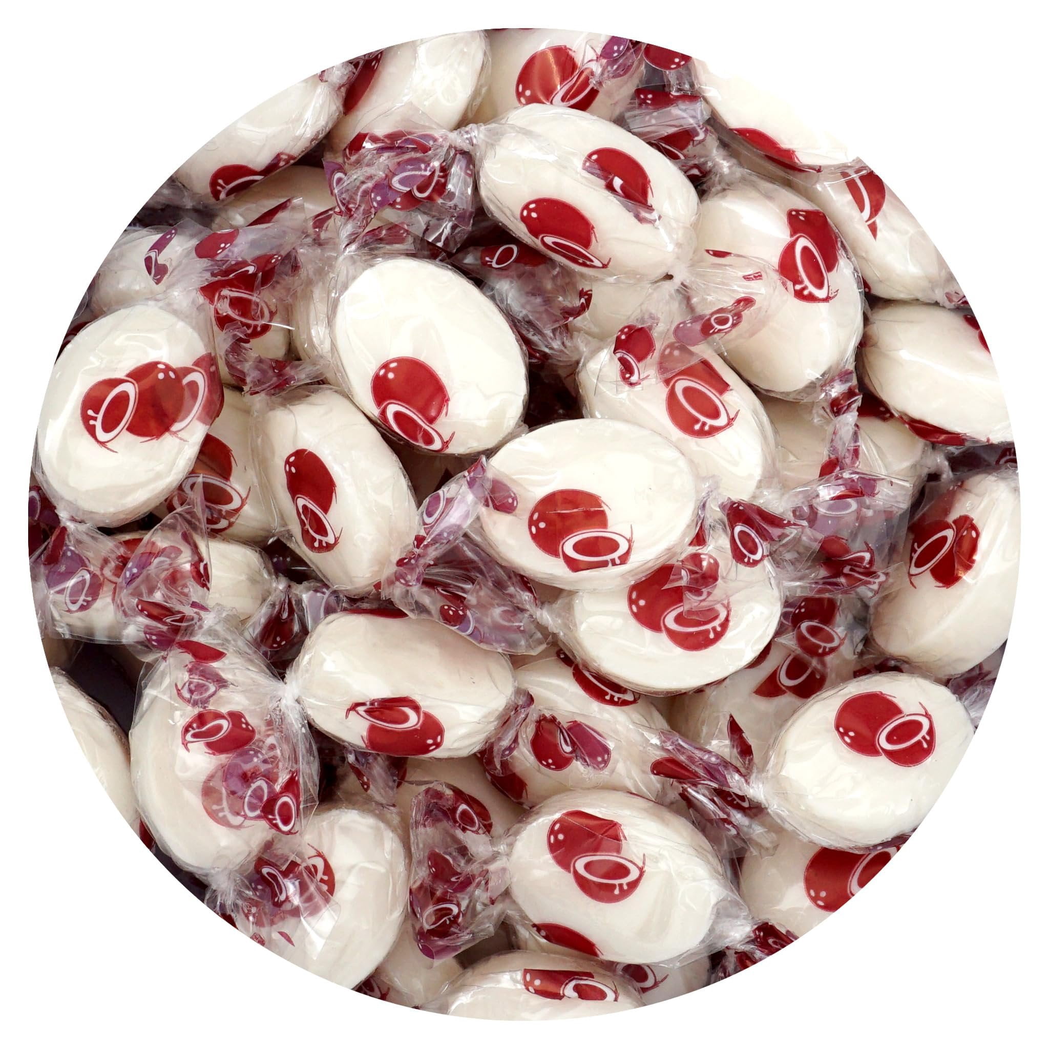 Individually Wrapped Popcorn Coconut Drops, 1 Pound Bulk Bag Approx 70 Pieces, Individually Wrapped ...