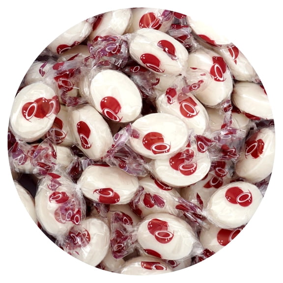 Coconut Drops, 2 Pound Bulk Bag Approx 140 Pieces, Individually Wrapped Hard Candy with Smooth Creamy Filling, The Hampton Popcorn & Candy Company