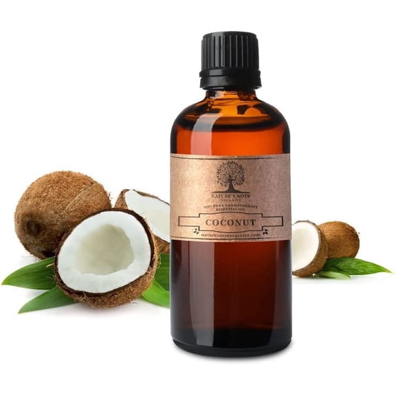 Coconut Essential oil - 100% Pure Aromatherapy Grade Essential oil by Nature's Note Organics - 1 Fl Oz