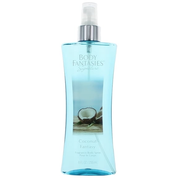 Coconut Fantasy by Body Fantasies, 8 oz Fragrance Body Spray for Women