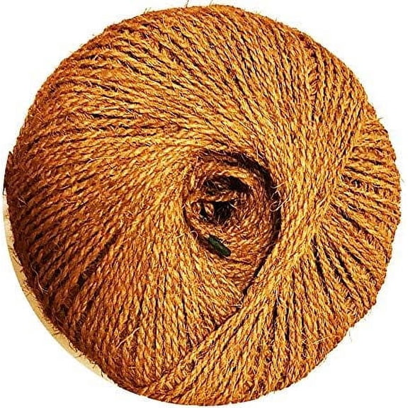 Coconut Fiber Twine Made of 100% Natural Coconut Fiber,Weight per Spool is 7 Lbs,and Length is + 1100 Feet, Thickness 5mm - 5.5 mm$$Garden & Patio