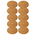 thumbnail image 1 of Coconut Fibers Tree Mulch Ring Protector Mat, 11.8 Inch Natural Coir Tree Protection Mats, Tree Disc Plant Cover, 1 of 5