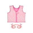 thumbnail image 1 of Coconut Grove by Sunnylife - Kids, Girls Swim Float Vest & Goggles Set Pearl the Mermaid, Pink-Age 2-3 Years, 1 of 6