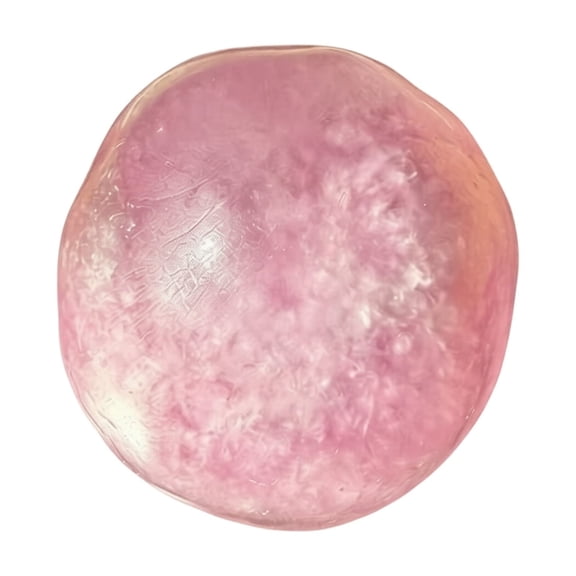 Coconut Ice Ball Squishy Toys, Slow Rising Crackling Sensory Sand Fidget Sphere, Stress Relief Anxiety Calming Toys for Adults, Decompression Squishy Desk Office Novelty Gift,Purple