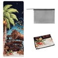 thumbnail image 1 of Coconut Jujube Tree Gym Towel with Storage Bag, 72.8"x26.8", Suitable for Yoga, Pilates, Fitness, etc. - Yoga Blanket, Yoga Mat Towel Included, 1 of 6
