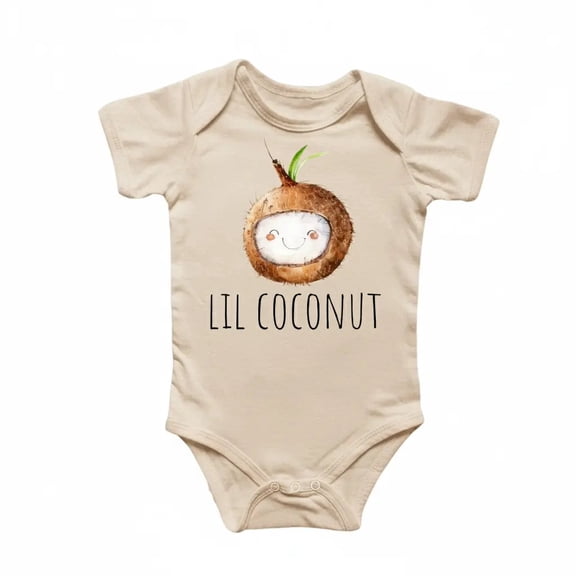 Coconut Kawaii Newborn Baby Bodysuit
