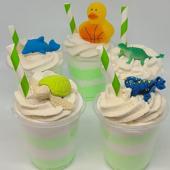 Coconut Lime Bubbling Bath Smoothie Shot by Sassy Bubbles