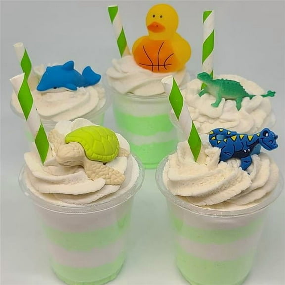 Coconut Lime Bubbling Bath Smoothie Shot