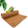 thumbnail image 1 of Coconut Liners for Planters 11.81x19.69Inch Natural Coco Fiber Coir Liner Roll Coconut Fiber Pad for Hanging Baskets Planters DIY Moss Pole Pet Reptile Carpet or Mat, 1 of 4