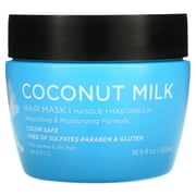 Coconut Milk Hair Mask, 16.9 fl oz 500 ml, Luseta Beauty