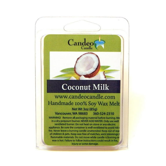 Coconut Milk, Soy Melt Cubes, 2-Pack