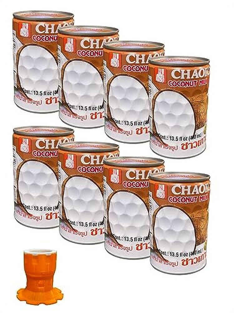 Coconut Milk Unsweetened 13.5 Fl (Pack Of 8) Premium, Canned Coconut