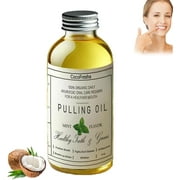 Coconut Oil Pulling, Coconut Oil Pulling for Teeth Cavity, Coco Fresha Pulling Oil Organic, 4 Oz Mint Flavor (1)