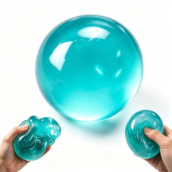 Coconut Oil Squishy, Squishy Coconut Oil Ocean Jelly Stress Ball Slow Rising Soft Squeeze for Fun Sensory Fidget Relaxation and Anxiety