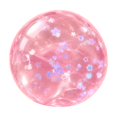 thumbnail image 1 of Coconut Oil Squishy with shiny flower and star sequins, Coconut Oil Slow Rising Squeeze Stress Ball Clear Jelly Bubblegum Texture Coconut Oil Squishy Toy,Pink, 1 of 4
