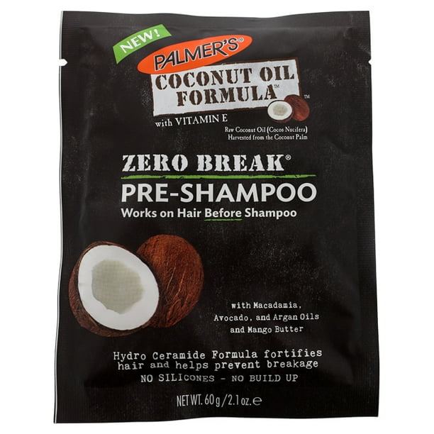 Coconut Oil Zero Break PreShampoo by Palmers for Unisex 2.1 oz