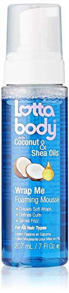 Lottabody Coconut & Shea Wrap Me Schaum-Mousse, 2 X 207 Ml – Für Weiche Locken & Glanz