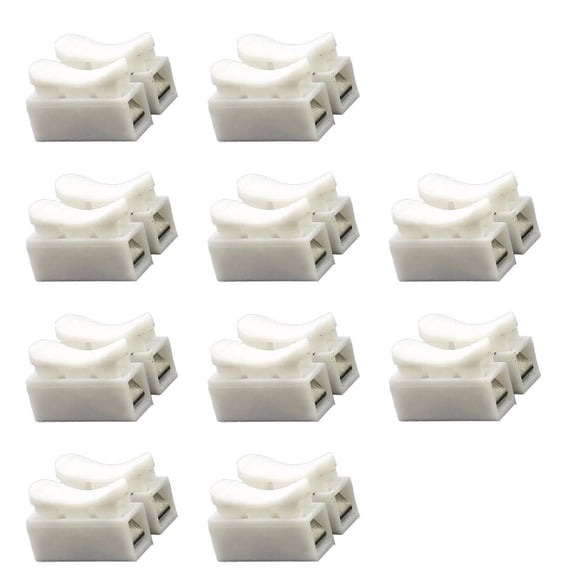 Coconut Ok 10Pcs Ch-2 6A Quick Connect Terminal Wire Branching and Parallel Connector