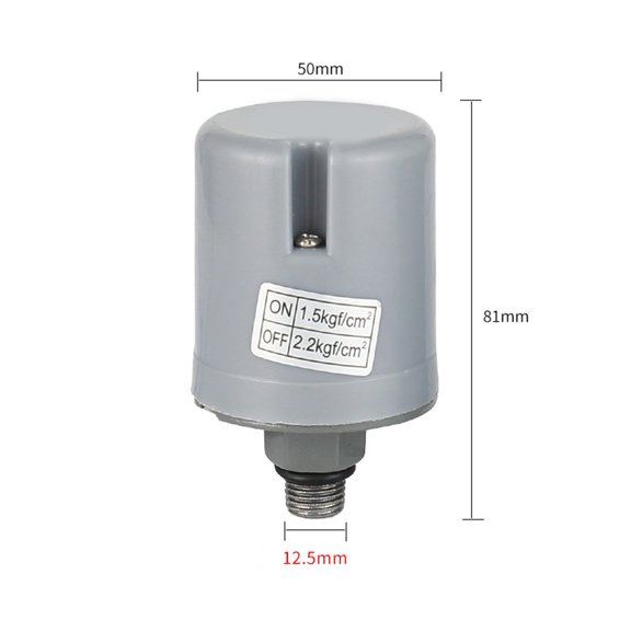 Coconut Ok 1Pcs Automatic Water Pump Pressure Switch Controller for Various Water Pumps,1/4 1.5-2.2kg