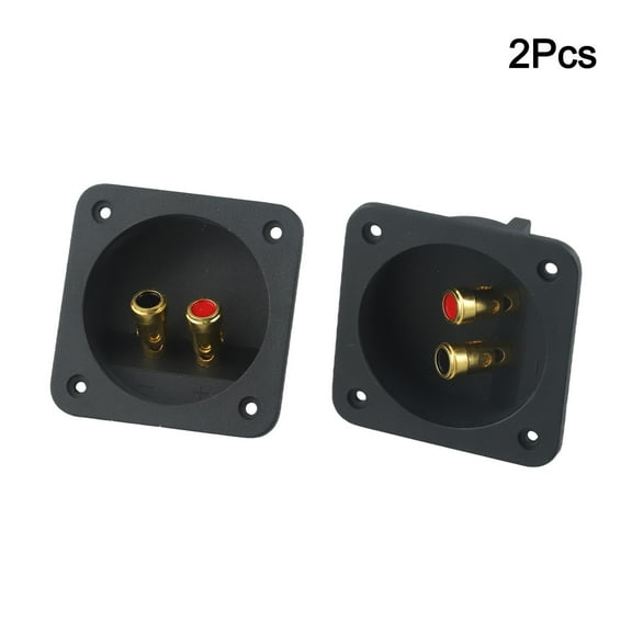 Coconut Ok 2Pcs Subwoofer Plug Car Stereo Speaker Box Terminal Connector Audio Junction Box