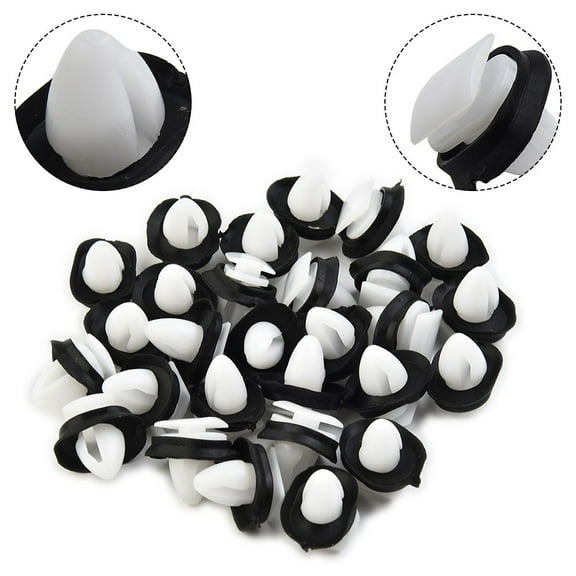 Coconut Ok 50 for Fiat for for for Ducato 71728806 Exterior Side Molding Massage Lower Door Trim Clips High Quality 50Pcs Clips