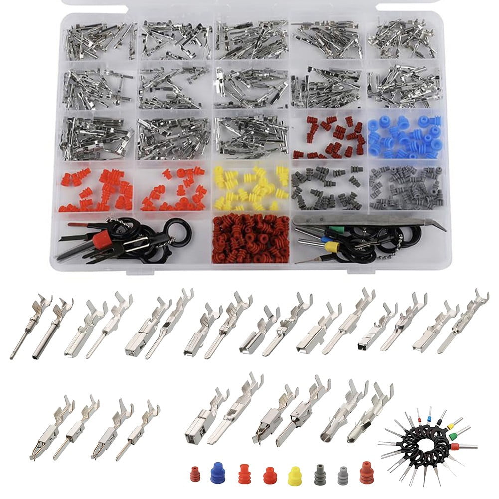 Coconut Ok 500Pcs Connector Pins Kit Terminal Pin Car Electrical 1/1.5/1.8/2.2/2.8/3.5Mm