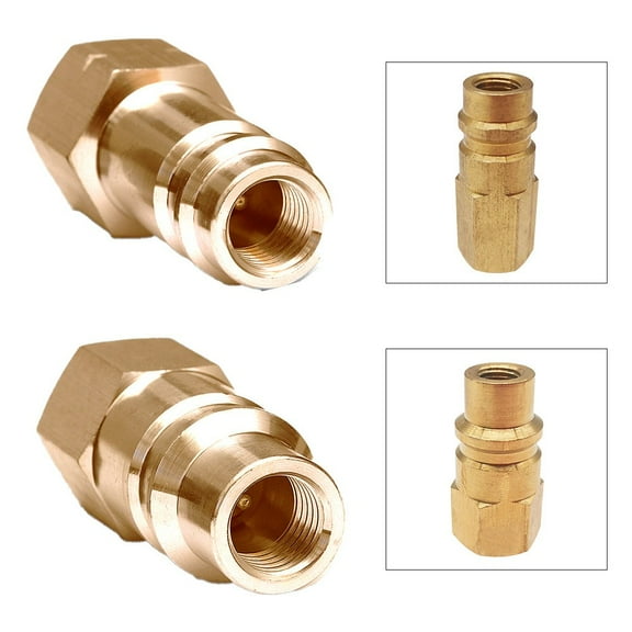 Coconut Ok Adapter Connects The Car Air Conditioning System and The Conversion Kit R1234