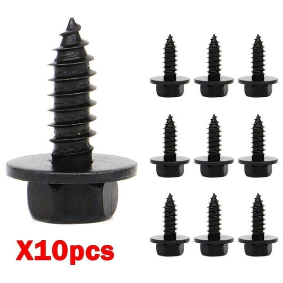 Coconut Ok Car Bumper Fender Splash Seal Shield Rivet-Clip Bolt-Screw Fastener for Toyota
