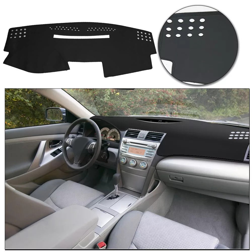 Coconut Ok Car Dashmat Dashboard Cover Dash Mat Non-Slip for Toyota for Camry 2007-2011