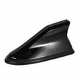 thumbnail image 1 of Coconut Ok Car Fin Antenna Radio Signal Aerials Roof Antennas Decoration Punch-Free,Black, 1 of 6