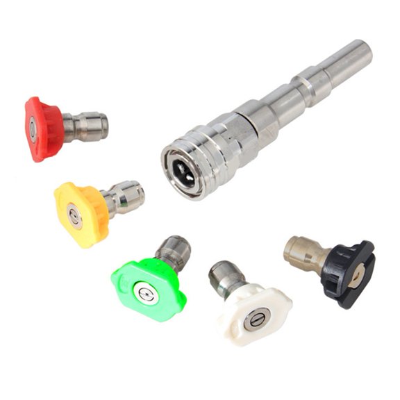 Coconut Ok High Pressure Washer Adapter 1/4in Stainless Steel Quick Connect for Nilfisk Kew