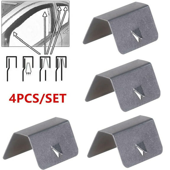 Coconut Ok Long Lasting Stainless Steel Clips for Heko G3 Sned Clip Wind Rain Deflectors