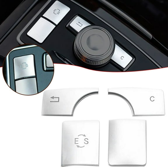Coconut Ok Multimedia Trim Es Button Cover for Car Spare Parts for Mercedes-Benz 2010-2013 for Mercedes-Benz E-Class W212
