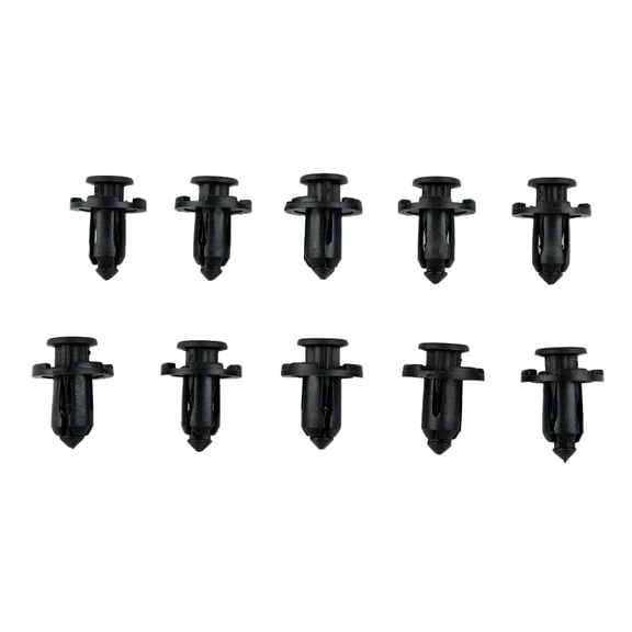 Coconut Ok Nice Durable High Quality Hot Sale Rivets Car Parts Accessories Replacement Grille Black Bumper Fender 10Pcs/Set
