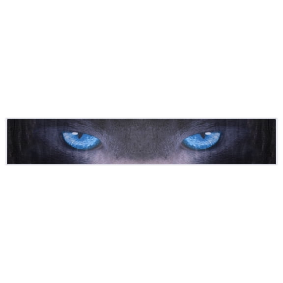 Coconut Ok Personalized Car Windshield Sticker Decals Universal 3D Sunshade Wolf Eyes,Blue Eyes