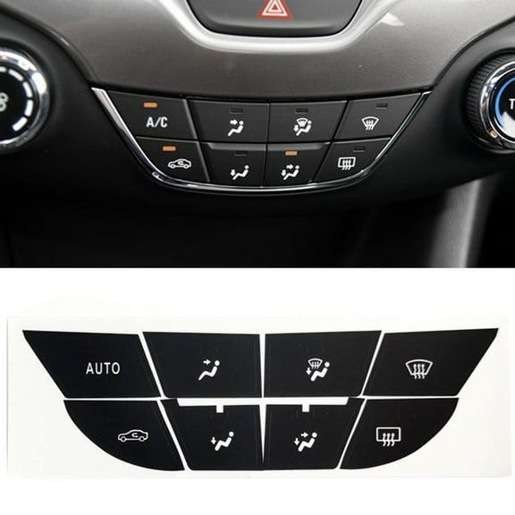 Coconut Ok Push Button Decal Repair Sticker Kit Easy installation Replacement Accessories for Chevrolet for Cruze High Quality
