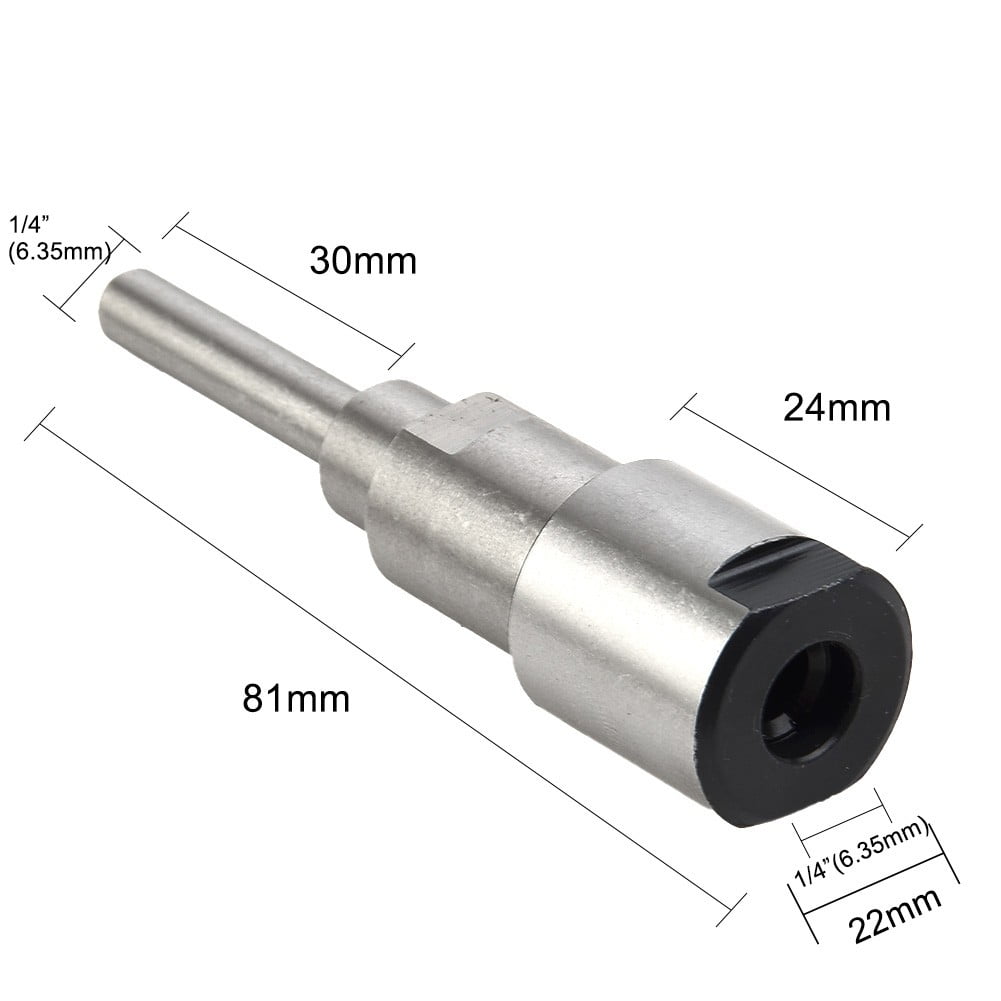 Coconut Ok Router Collet Extension Rod Router/Bit Adapter Extender for ...