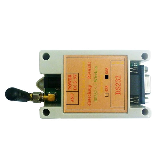 Coconut Ok Rs232 43300cm Rs232 868M Wireless Transceiver Serial Data Transmission Module,RS232 868M