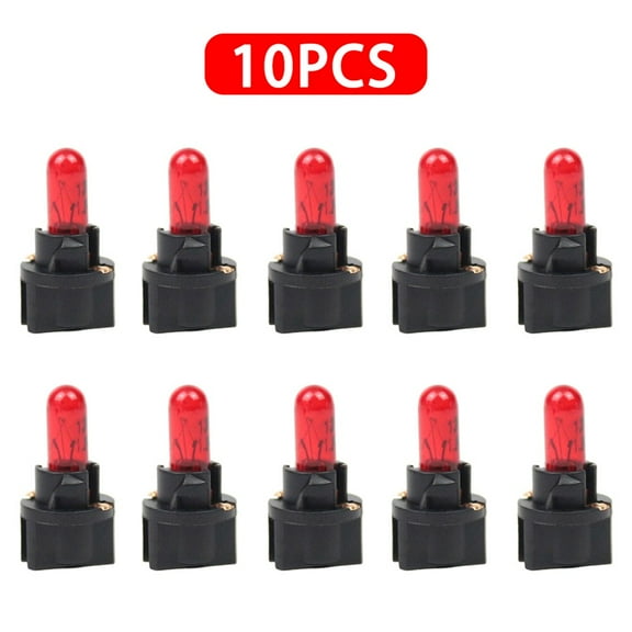Coconut Ok T Led Bulbs Car Led Bulb Air Conditioning Easy installation Fitment High Brightness Led Bulb Light Low Power Consumption,Red