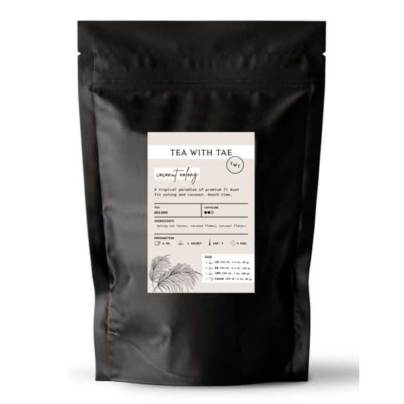 Coconut Oolong Pouch by Tea with Tae