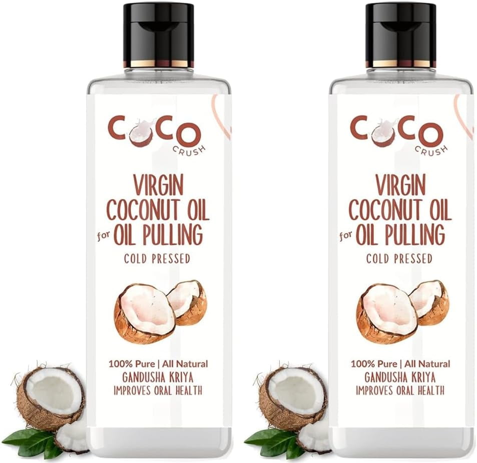 Coconut Organic Oil Pulling for Teeth and Gums Natural Pulling