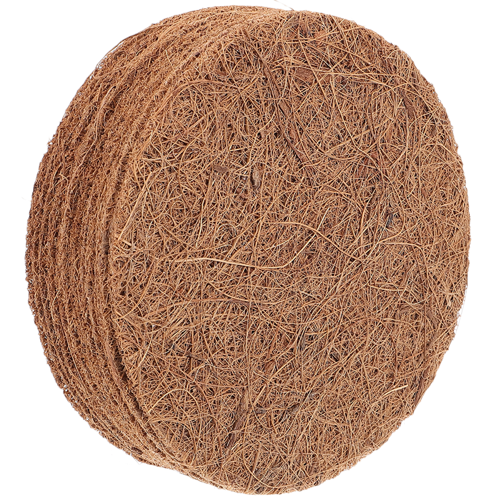 Coconut Palm Mat 12 Pcs Flower Basket Liners for Plant Decor Office