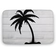 thumbnail image 1 of Coconut Palm Tree Beach Summer Palm Tree Door Mats Indoor Welcome Mat Palm Trees Front Door Mats Non Slip Entrance Rugs for Front Door Home Entryway Porch 16x24 Inch, 1 of 4