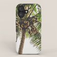 Coconut Palm Tree Green and Brown Tough Case for Apple iPhone ...