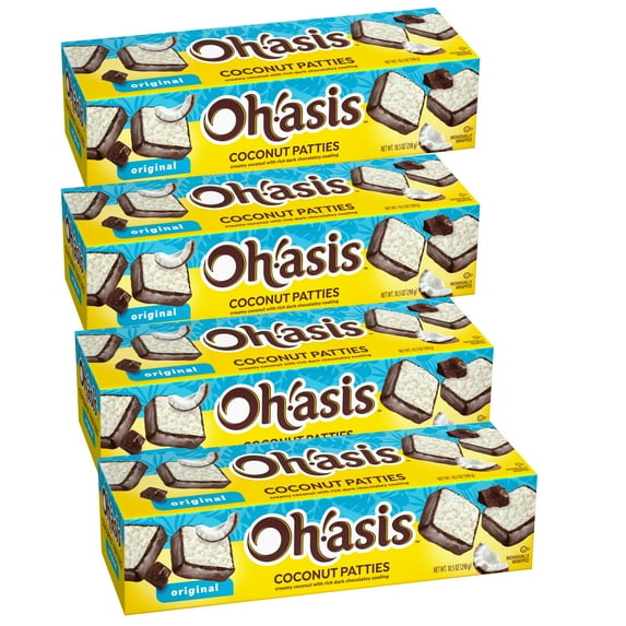 Coconut Patties, Original, 12-Ounce (Pack Of 4)