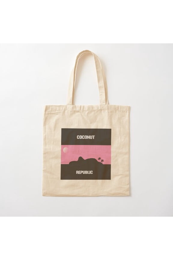 Coconut Republic Version 6 Canvas Tote Bags, Reusable Shopping Bag