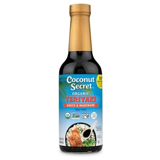 Coconut Secret Coconut Aminos Teriyaki Sauce 10 fl oz Low Sodium