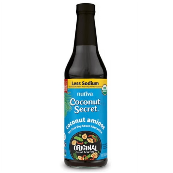 Coconut Secret Coconut Aminos Soy-Free Seasoning Sauce - 16.9 fl oz Pack of 2