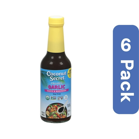 Coconut Secret Garlic Sauce 10 oz (Pack Of 6)