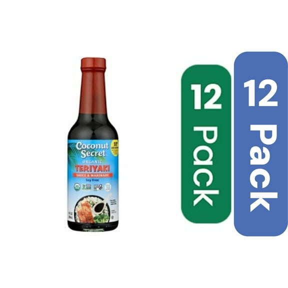 Coconut Secret Teriyaki Sauce 10 oz (Pack of 12)